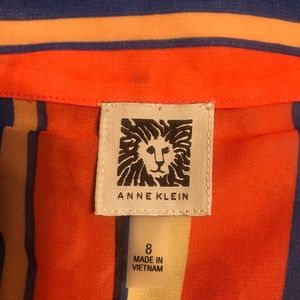 Ann Klein multi colored dress